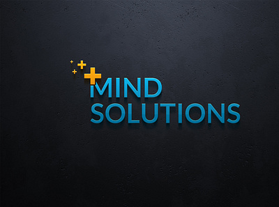 Mind Solutions logo brand identity brand logo graphic design lettering logo letters logo logo logo design luxury logo mind minimal logo modern logo solutions