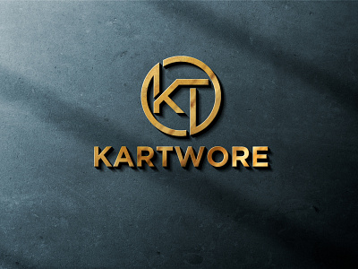 Kartwore graphic design initial letters logo initials logo letters logo logo logo branding logo design minimal logo