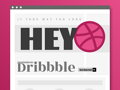 Dribbble Debbbut