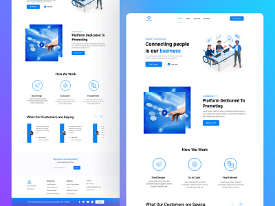 Digital Agency Landing page