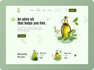 Olive Oil - Header Exploration