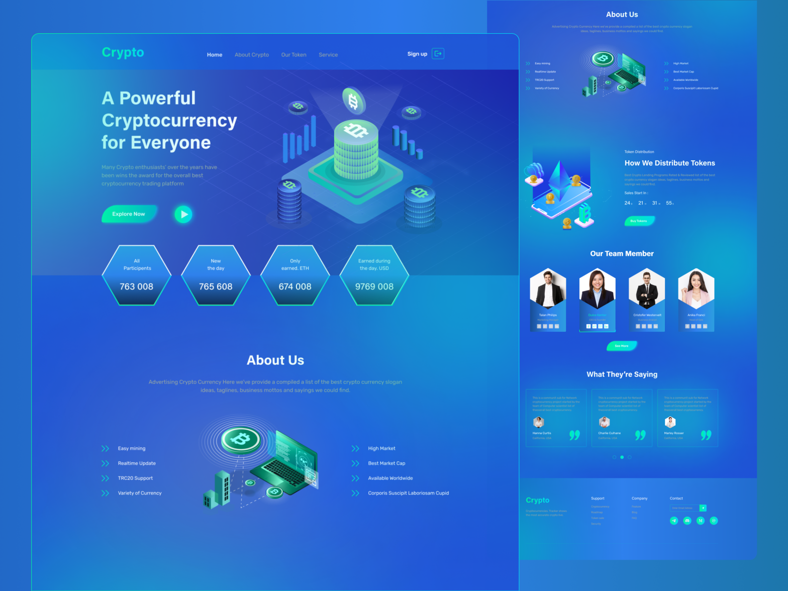 crypto company website