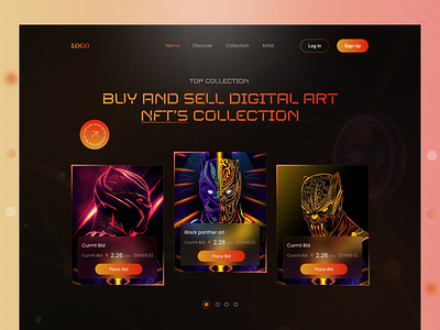 NFT Collection Website