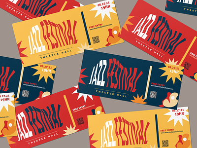 Second Variation Jumble of Tickets branding branding and identity brandingconcept brandingdesigner festivals logo minimal packagingdesign tickets vector