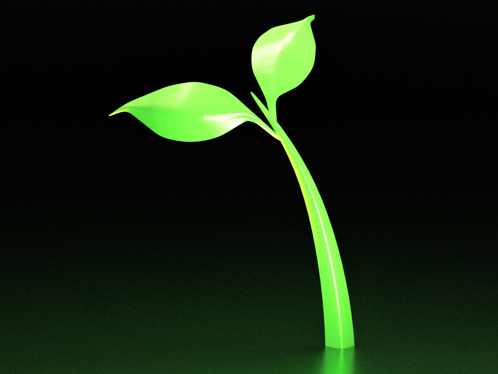 3D Seedling Emoji Munchi by Hazar on Dribbble