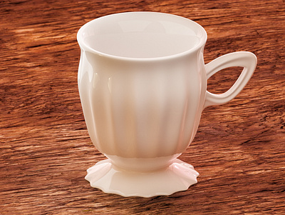 Porcelain Cup - Huyugen 3d 3d model blender blenderkit design machin3tools model