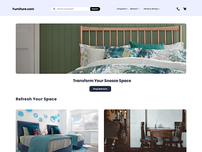 Furniture.com Landing Page
