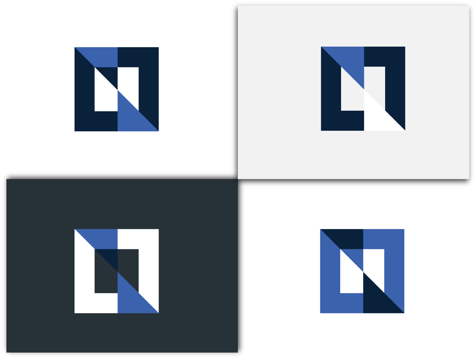 Rectangle Logo by Shamiul Islam on Dribbble