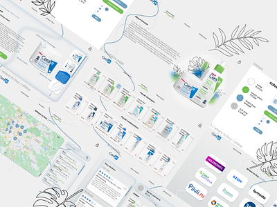 CeraVe / UI web - design cerave cometics design self care ui unique web design