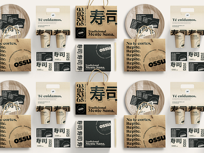 Sushi Delivery Branding branding branding design design packaging typography