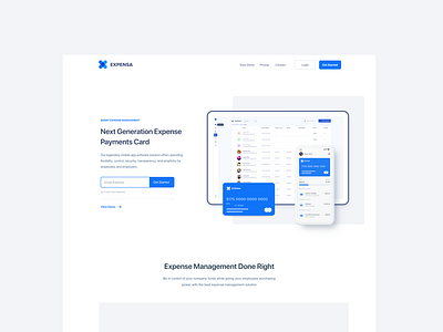 Fintech Landing Page