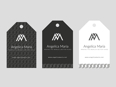 Angelica Maria angelica logo maria pattern patterns shirt tags