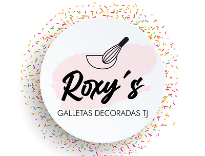 Logo Roxy's Galletas branding design logo