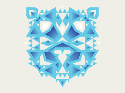 Geo-Bear bear geometric graphic illustration