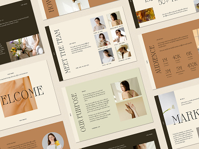 Grace Media Kit | Press Kit | Canva Templates, Photoshop blogger kit brand design brand kit branding design graphic design illustration instagram instagram design instagram feed instagram posts instagram stories instagram templates media kit press kit