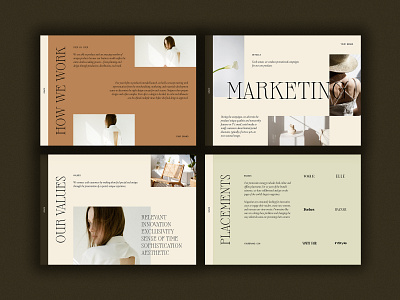 Grace Media Kit | Press Kit | Canva Templates, Photoshop