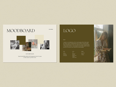 Brand Board Presentation Templates. Brand Identity Guide