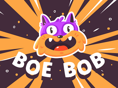 Boe Bob Sticker Pack 2d illustration cat sticker pack