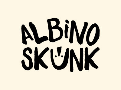 WIP - Albino Skunk Logo