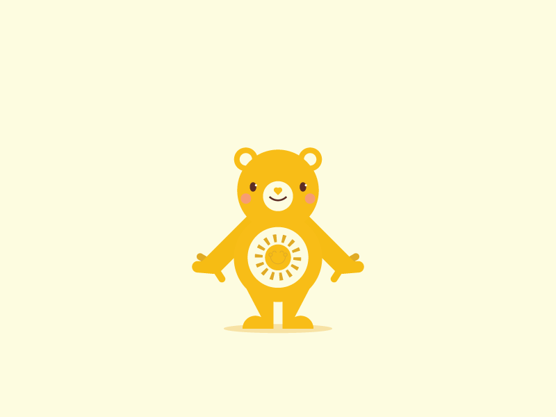 care bear sunshine bear