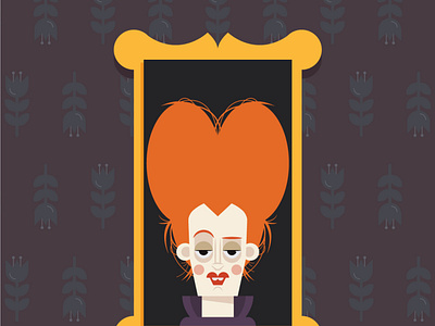 WIP - Hocus Pocus Winifred character character design design halloween hocus pocus icon illustration vector witch