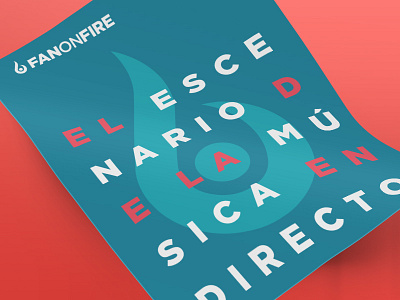 FanOnFire posters 2016 II communication fanonfire graphic design music nsuestudio poster prints typography