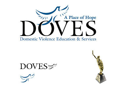 DOVES Logo Design doves logo design marcom gold