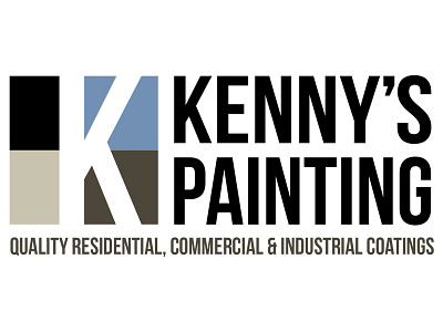 Kennys Painting - Logo Design branding identity logo logo design