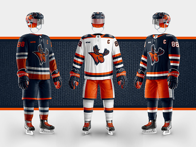 Utica Pioneers Jersey Redesign Concept concept hockey hockey jersey redesign utica utica college utica hockey