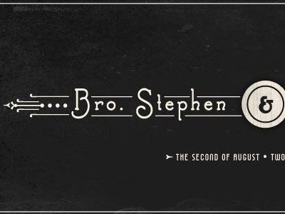 Bro. Stephen & Count This Penny house show promo ampersand bro. stephen count this penny cover photo facebook house show music poster sold out texture typography vintage
