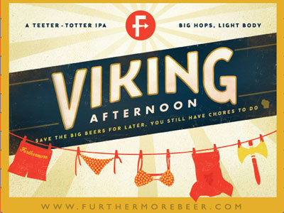 Viking Afternoon 6pk beer bikini ipa packaging summer sunshine viking afternoon