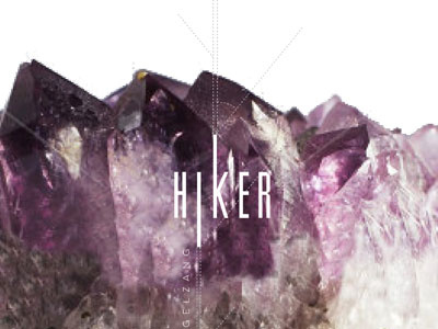 Hiker Vinyl album art anna vogelzang collage hiker landscape packaging