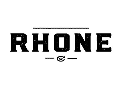 Rhone Co. Logo Concept design logo