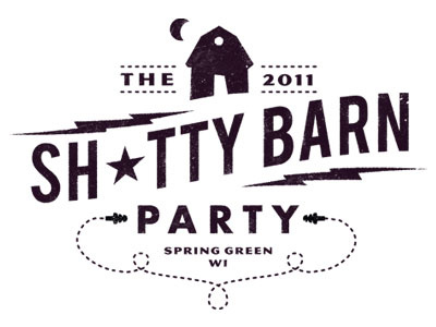 Sh*tty Barn Party T-shirt shitty barn t shirt type
