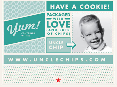 Uncle Chips Packaging futura green labels packaging type