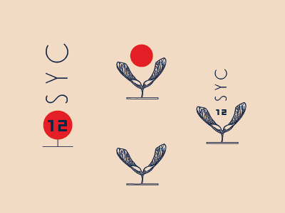 12 Sycamores branding branding design logo design symbols