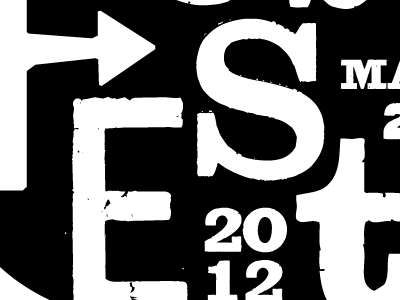 Bobfest '12 bobfest furthermore typography