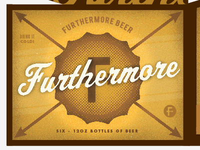 New FmB 6er opt1 beer furthermore halftone packaging texture yellow