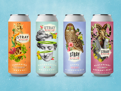 Stray Forth - Craft Hard Seltzer 16oz cans