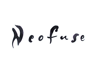 Neofuse calligraphy lettering letters logo script sketch