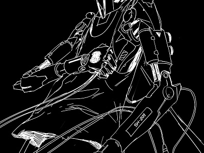 times_that_never_iplaysynth drawing illustration longiy robot timesthatnever
