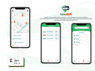 Metro Bus Transit App app figma map mobile transit map ui uidesign ux ux design