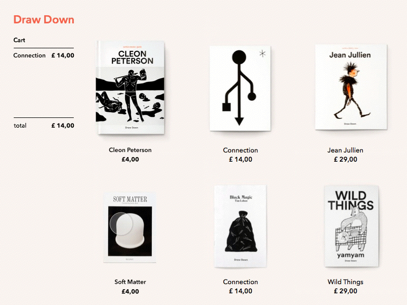 shopping cart gallery books shopping cart developer app interface animation principle motion dailyui sketch