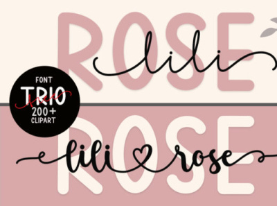 Lilirose Handwritten Font