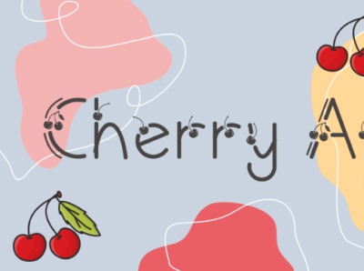 Cherry AI Decorative Font