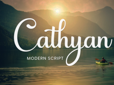 Cathyan Modern Script Font