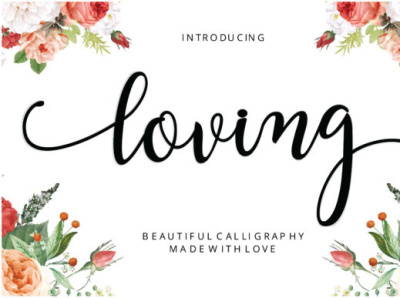 Honeylove Romantic Font, Cute Font, Wedding Font, Wedding Invitation,  Branding Font, Cricut Font, Canva Font, Corjl Font, Digital Font 