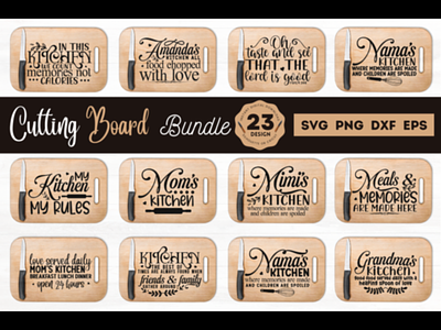 Free Cutting Board Quotes SVG Bundle For Commercial Use apron svg cooking svg cricut cut file cutting board svg dxf eps farmhouse svg free commercial use freebies funny kitchen svg png positive potholder svg quotes svg svg svg bundle
