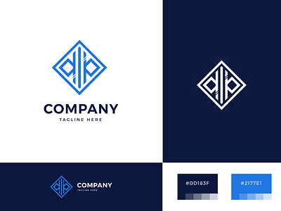 Letter DP Ambigram Logo Template ambigram branding business clean corporate graphic design logo logoforsale modern