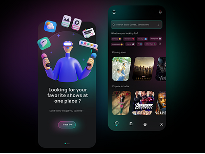 Streaming App Concept